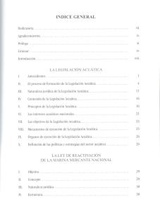 Legislacion Acuatica de Venezuela Gustavo Omaña indice 01